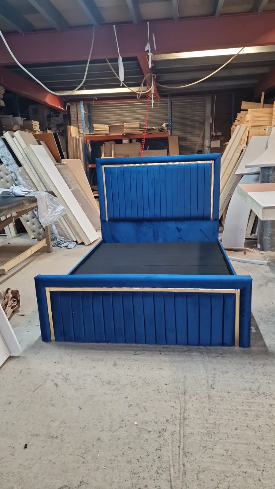 Celine strip bed frame Fine Class Beds