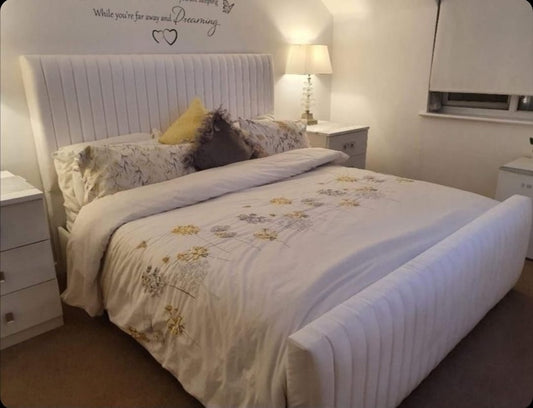 Roma Luxury Wingback Bed Fine Class Beds